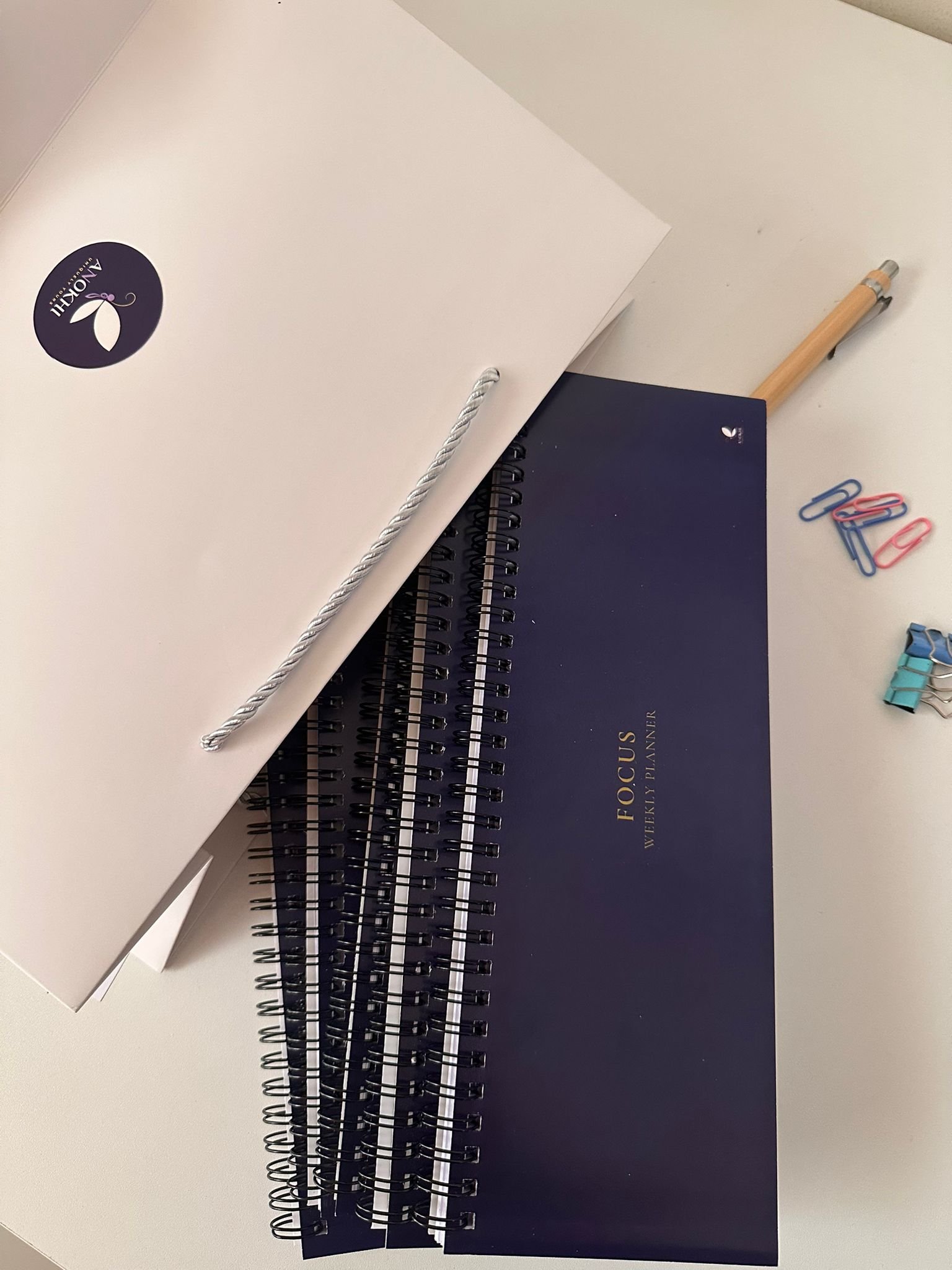 Focus- Weekly Office Desk Plannner